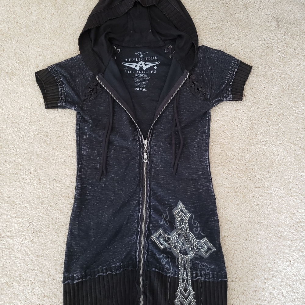 Affliction Hooded Jacket